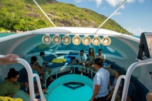 Glass Bottom Boat Tour - St. Anne Marine Park