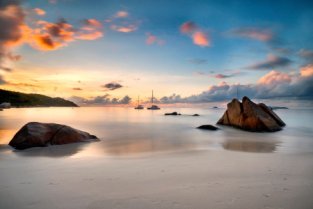 Curieuse and St Pierre Catamaran Cruise with Sunset - from Praslin