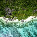 La digue aerial shot